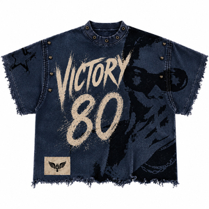 T-shirt graphique vintage surdimensionné personnalisé 2026 unisexe streetwear délavé marron effet acide en coton style punk - Product Image 4