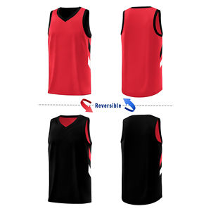 Camisetas de Baloncesto para Hombre al por Mayor, Nuevo Estilo, Personalizadas, Corte Regular, Transpirables, Antibacterianas, de Secado Rápido, 100% Poliéster, Ropa Deportiva - Product Image 2