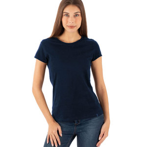 High Quality Women Fashion Solid Color T-Shirt Custom Design Street Wear Wholesale <b>Cheap</b> Price Summer Short Sleeve T-Shirts - Product Image 4