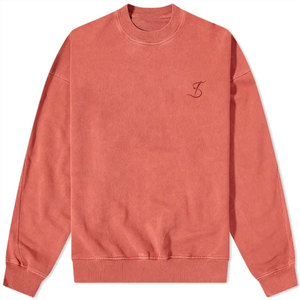 เสื้อสเวตเชิ้ตโอเวอร์ไซส์ทรงหลวมพิมพ์โลโก้ตามสั่งสำหรับผู้ชายแบบซันเฟด - Product Image 1