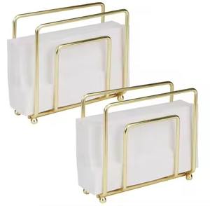 <b>Space</b> <b>Saving</b> Metal Napkin Stand For <b>Dining</b> <b>Table</b> And Kitchen Practical Tissue Stand For Home Office And Restaurant - Product Image 2