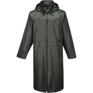 Custom Impermeable Thickened Waterproof Raincoat for Women and Men Hooded Rain <b>Poncho</b> for Work - Product Image 2
