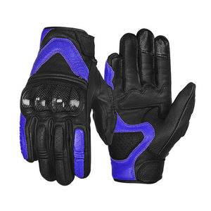 Gants de moto de course en cuir, nouveau style 2026, compatibles écran tactile, personnalisables, les plus vendus - Product Image 1