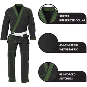 Nouvel uniforme d'arts martiaux unisexe personnalisé, karaté, haute qualité, léger, extensible, respirant, séchage rapide, taille sur mesure - Product Image 6
