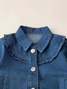 Veste en jean d'hiver pour filles, respirante et confortable, style classique, pour tous les jours, vente en gros 3000 pièces - Product Image 3