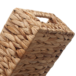Handwoven Natural Water Hyacinth Toilet Paper <b>Basket</b>, <b>Rectangular</b> Wicker Bathroom Organizer <b>Storage</b> <b>Basket</b> From Vietnam - Product Image 5
