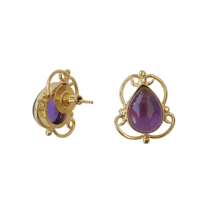 Zircon Handmade Brass Gold Plated Vintage <b>Moon</b> Shape Stud <b>Earrings</b> for Women's Wedding-Wholesale Bulk - Product Image 4