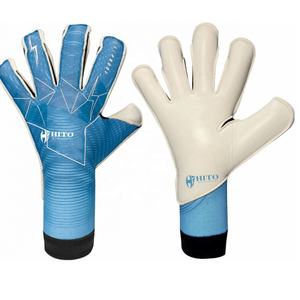 Guantes de Portero Profesionales en Oferta, con Impresión de Silicona en la Parte Posterior y Contacto de Látex en la Palma Delantera, Correa Extraíble, la Mejor Calidad - Product Image 1