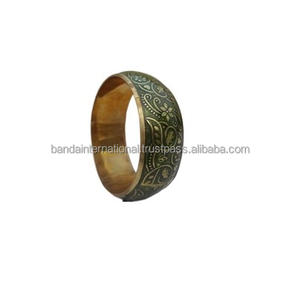 Bracelet en métal de fer de haute qualité avec des bijoux artificiels de bracelet en métal de conception de pinte de fleur avec multicolore et imprimé de fleur - Product Image 4