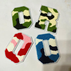Custom Logo Chenille Embroidered <b>Patches</b> for Casual Clothing Jackets Hats Bags Iron <b>On</b> <b>Sew</b> <b>On</b> Hook Loop Badges OEM ODM Wholesale - Product Image 3