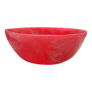 Best Quality Resin Salad Bowl Square Silver Glitter Design Square Shape Blue/Pink/Green Color <b>Table</b> Resin Bowl - Product Image 4
