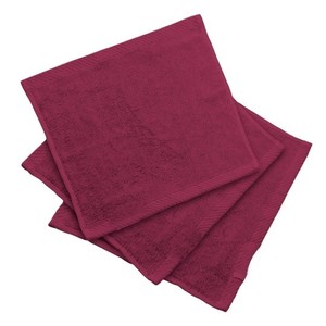 Serviette de sport en tissu éponge bordeaux, séchage rapide, absorbante, serviette de sport en microfibre, séchage rapide, impression sérigraphique personnalisée - Product Image 1