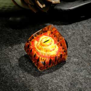 คีย์แคปอนิเมะลึกลับ, คีย์แคปงานฝีมือแบบกำหนดเอง, คีย์แคปอนิเมะน่ารัก, คีย์แคปสีเขียว, ชุดคีย์แคป, คีย์แคปเรซิ่น - Product Image 6