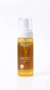 Limpiador Facial en Espuma de Cúrcuma JEJUON Cuthera 150ml - Control de Grasa y Limpieza de Poros con Extracto de Centella y Hoja de Loto, Vegano, para Todo Tipo de Piel - Product Image 1