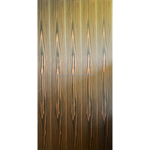 FANCY PLYWOOD Dyed Uguisu Cedar IRODORITAI Veneered Plywood Board Urethane Coating Japanese Design Striped Dining Hotel - Product Image 1