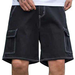 Shorts en jean décontractés pour femmes, style streetwear, taille mi-haute, bords bruts, délavage moyen, respirants, séchage rapide, coupe droite, 100% coton, vente en gros - Product Image 6