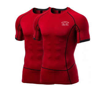 Fitness Wear Breathable <b>Men</b> <b>Compression</b> <b>Shirts</b> Hot Sale Light Weight <b>Men</b> <b>Compression</b> <b>Shirts</b> - Product Image 2
