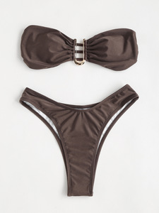 Nouvel Arrivage 2026 Ensemble Bikini Femme Imprimé Léopard Léger Séchage Rapide Maillot de Bain - Product Image 5
