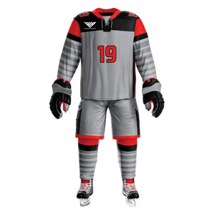 Nouveauté : Uniforme de hockey sur glace de qualité supérieure et tendance pour équipe personnalisée, 100 % polyester, pour adultes. - Product Image 1