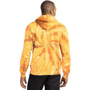Moda Tie Dye Liso Sudaderas de gran tamaño Sudaderas con capucha unisex Diseñador único Manga larga Poliéster teñido Estilo callejero Sudaderas con capucha - Product Image 4