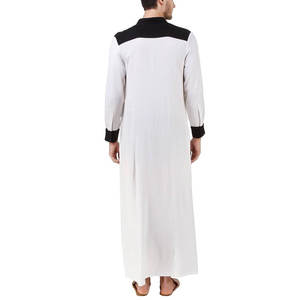Jubba Árabe para Hombre, Tradicional, Manga Larga, Largo hasta el Suelo, Modesto, Transpirable, 100% Poliéster, Ajuste Cómodo y Elegante - Product Image 4