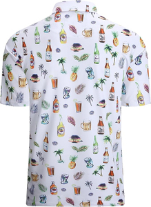 เสื้อโปโลพิมพ์ลายผู้ชาย แขนสั้น ระบายอากาศได้ดี รับทำโลโก้ตามสั่ง ขายส่งแบบ OEM ODM - Product Image 4