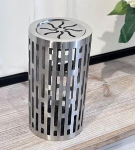 Stainless Steel Bakhoor Burner Mabkhara Metal Sandalwood Incense Arabic Majmar Modern Decorative <b>Home</b> Aromatic Indian Fragrance - Product Image 1