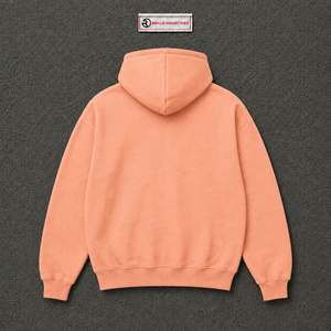 Sudadera con Capucha Oversize Personalizada con Estampado Gráfico Peach Mountain, Unisex, Estilo Urbano Casual de Invierno, Venta al por Mayor - Product Image 6