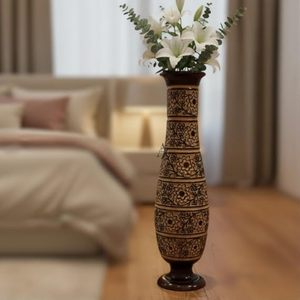 Tall Decorative Table <b>Vase</b> Floral Display Vessel Floor Standing Home Wedding Centerpiece - Product Image 2