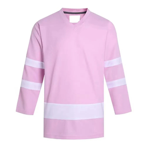 Ropa Deportiva, Jersey de Hockey sobre Hielo Personalizado de Alta Calidad, 100% Poliéster, Material Transpirable, Nombre del Equipo y Logotipo Personalizados, Unisex, el Mejor - Product Image 1