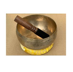 Cuenco tibetano clásico de latón, instrumento tradicional de sanación por sonido para meditación, yoga, relajación, terapia de equilibrio espiritual - Product Image 4