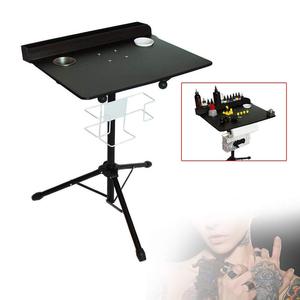 Adjustable Iron Tattoo Desk Table Black Professional <b>Work</b> <b>Station</b> for Body Art Tattoo Studio Supply - Product Image 1