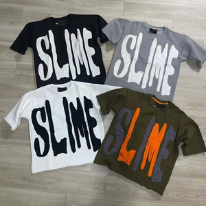 Camiseta Personalizada con Logotipo Impreso en Serigrafía, de Alta Calidad, a Precio Económico, Transpirable, Ecológica, 100% Algodón, Talla Grande - Product Image 4