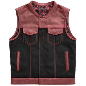 Hot Selling Cool Style Winter Wear Leather <b>vest</b> Pure Quality Affordable Price Leather Jacket <b>vest</b> for sale - Product Image 1