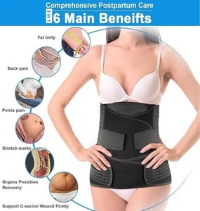 Faja de Soporte Lumbar Elástica Ajustable de Alta Calidad Orthowrap, Protección Avanzada Postparto, Corsé Abdominal Curvo - Product Image 3