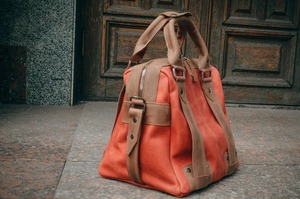 กระเป๋าเดินทางหนังแท้ Overnighter สไตล์เรโทร ขนาดใหญ่ จุของได้เยอะ พกพาสะดวก พร้อมซิปสำหรับเดินทางช่วงสุดสัปดาห์ - Product Image 3