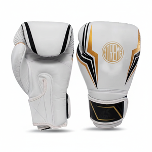 Guantes de Entrenamiento de Boxeo con Logotipo Personalizado, Forro de PU/Adhesivo, Cierre de Gancho y Bucle, para MMA, Muay Thai, Sparring, Mayores de 14 Años, 8-16 oz - Product Image 5