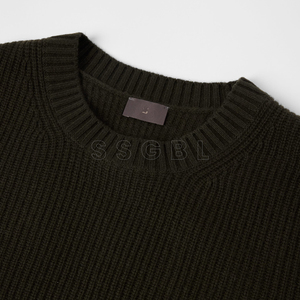 Bangladesh Knit Wear ODM OEM Manufacturer Custom 100% Cashmere Wool Stripe <b>Pullover</b> Sweater for Men Supplier Regular Fit <b>Jumpers</b> - Product Image 6