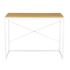 Scrivania per computer in MDF bianco con Triamine 100x50x75cm - Product Image 3