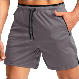 Pantalones cortos de moda para hombre, lisos, modernos, de corte relajado, para la playa, vacaciones y actividades al aire libre. - Product Image 1