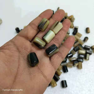 Cuentas de Cuerno de Toro y Buey Multicolores Ecológicas Premium, Negras Naturales, Hechas a Mano, Suministros Modernos a Precio Económico - Product Image 2