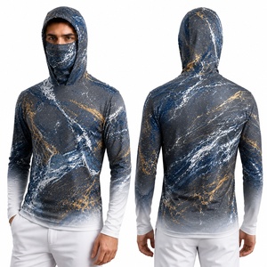 Camisa de Pesca con Estampado por Sublimación de Última Tendencia 2026, Manga Larga, Transpirable, Absorbe la Humedad, UPF 50, Proveedor ODM - Product Image 5