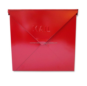 Wall Mount Metal Mailbox <b>Outdoor</b> Waterproof Letter <b>Box</b> Front Access Powder Coated Durable Non-Locking - Product Image 6