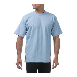 Camiseta Personalizada para Hombre, de Alta Calidad, 100% Algodón, Cuello Redondo, Manga Corta, Tallas Grandes, Diferentes Colores, Diseño Liso - Product Image 3