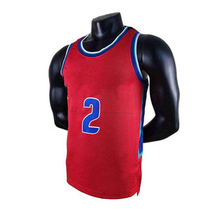 Camiseta de Baloncesto Deportiva Hecha en Fábrica, 100% Poliéster, Transpirable, Manga Corta, Último Diseño, Más Vendida, Precio Razonable - Product Image 2