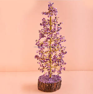 Alta calidad 1000 Chips de cristal decoración de árbol Natural lapislázuli azul piedra preciosa tallada estatuilla Feng Shui curación Reiki India - Product Image 4