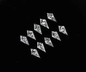 Diamantes Sintéticos Cultivados en Laboratorio, Corte Kite, Color D Blanco, 4.0 x 2.0 mm, Certificados por IGI, para Fabricación de Joyería y Pendientes - Product Image 5