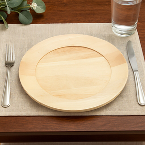 Plato de Madera para Servir con un Diseño Excelente, Plato de Madera para Cena, Más Vendido - Product Image 5