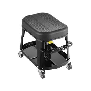 Rolling <b>Workshop</b> Seat with Tool Tray Mechanic <b>Stool</b> Featuring Convenient Movement and Storage - Product Image 1