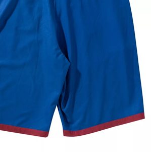 Men's Blue Board Shorts With Red Trim Quick Dry <b>Elastic</b> Waist Casual Swimwear Quick Dry Breathable Men Shorts Hot Selling - Product Image 5